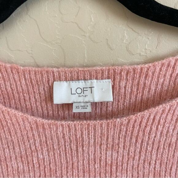 LOFT Light Pink Soft Knit Sweater - Picture 4 of 5